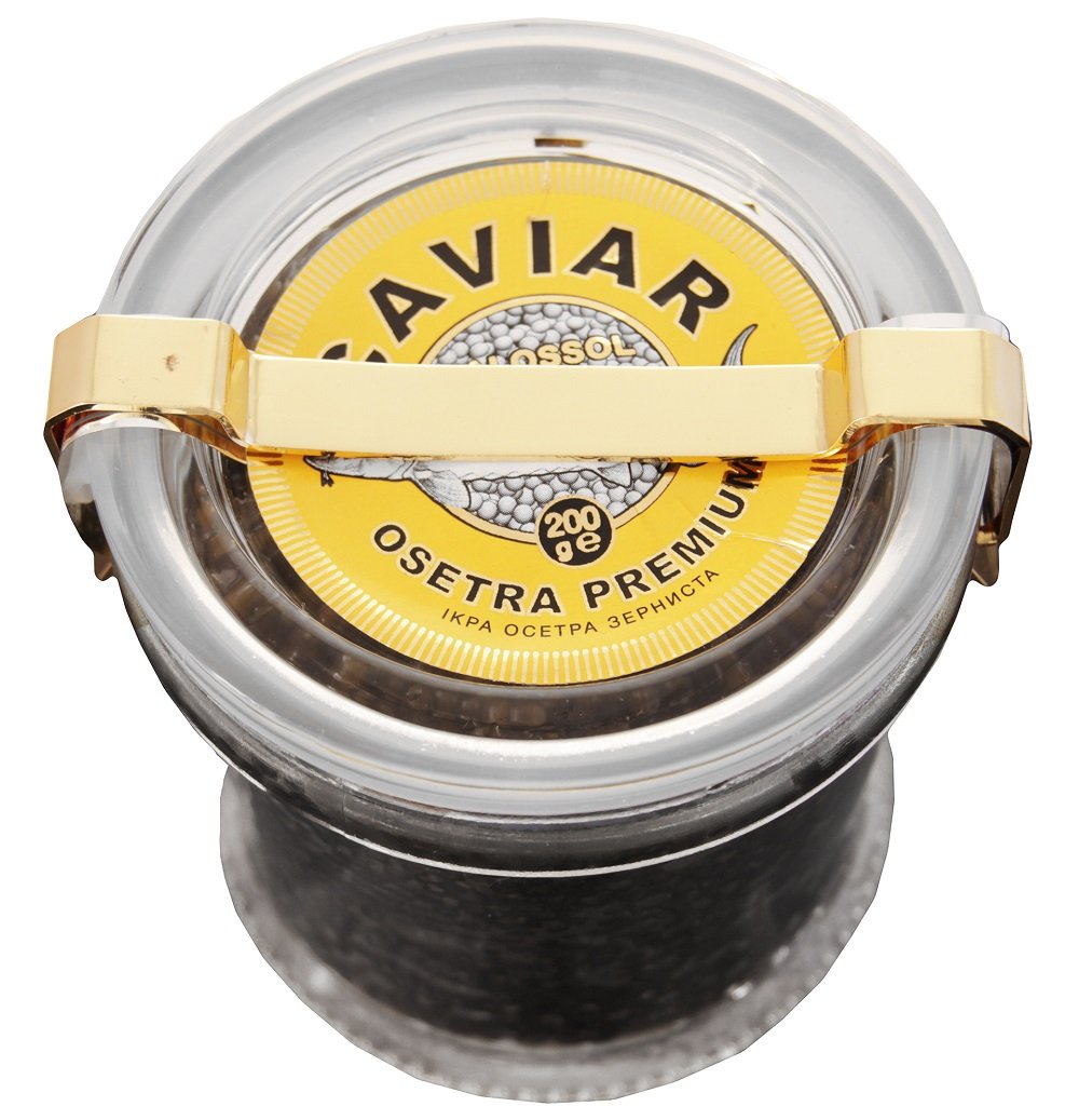 Ікра осетра CAVIAR MALOSSOL PREMIUM, 200 г - Зображення 3