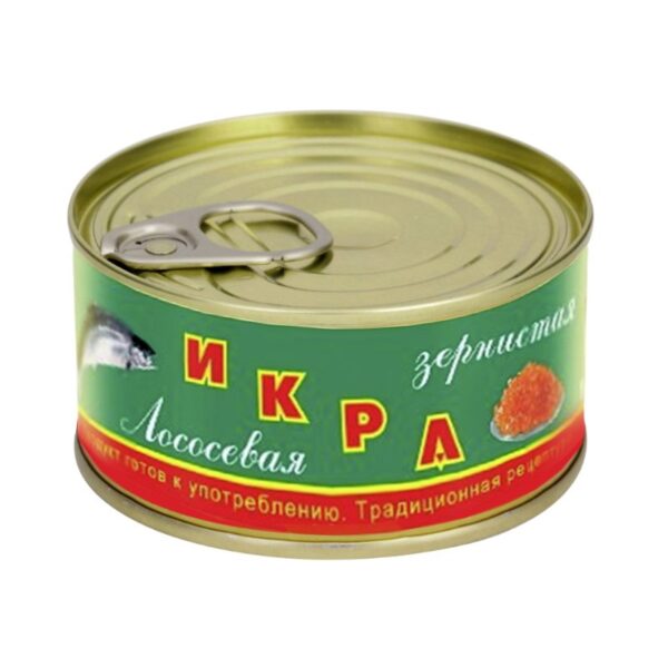 Икра лососевая Дальморепродукт 120г