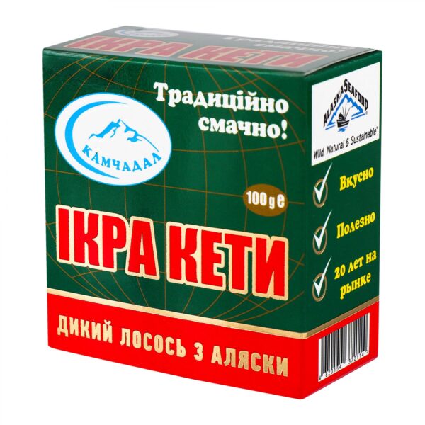 Икра лососевая Камчадал кета 100г