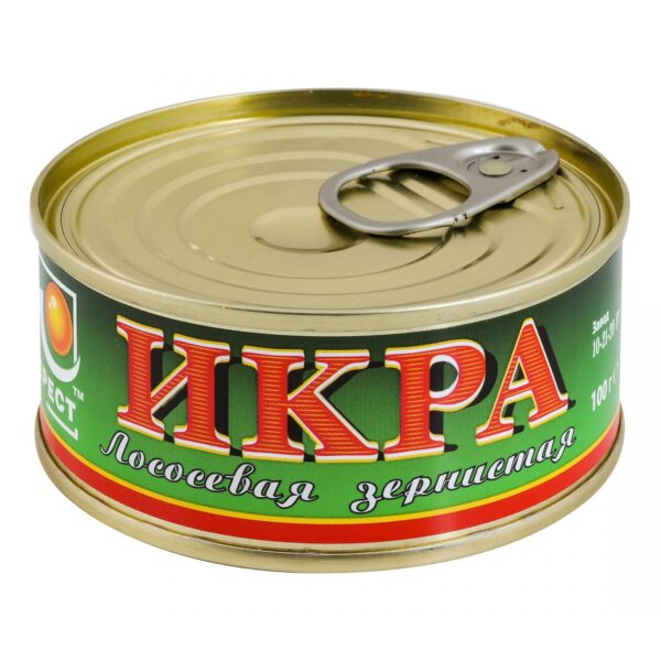 Икра лососевая Нерест 100г