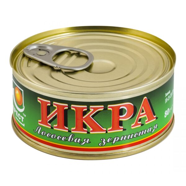 Икра лососевая Нерест 80г