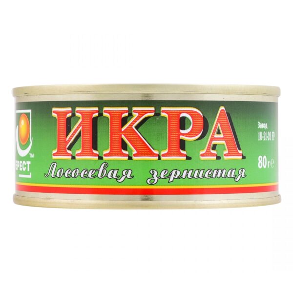 Икра лососевая Нерест 80г