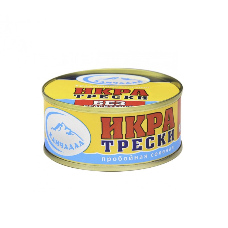 Икра трески Камчадал 80г