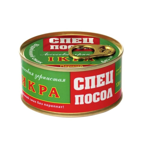 Икра лососевая СПЕЦПОСОЛ 120 г