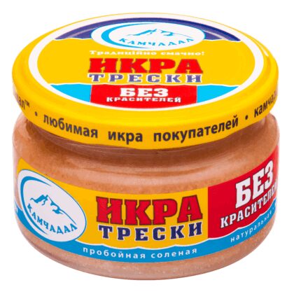 Ікра тріски Камчадал 180г