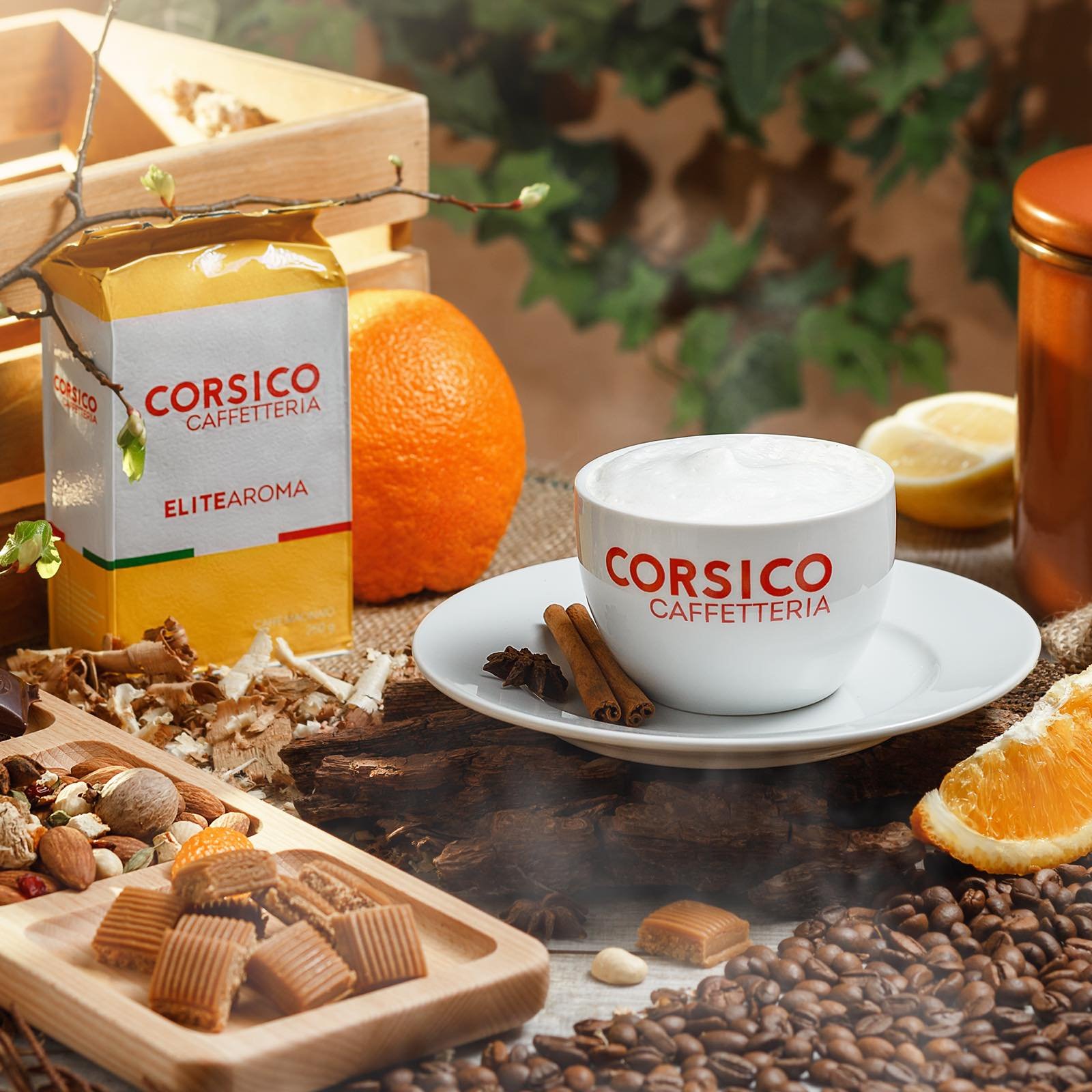 Мелена кава Corsico Elite Aroma 250г - Зображення 3