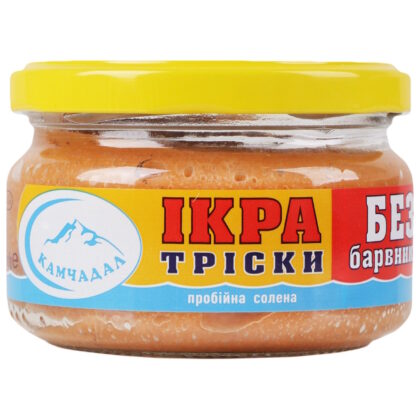 Ікра тріски Камчадал 180г