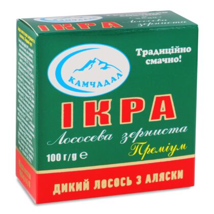 Ікра лососева Камчадал Преміум 100г